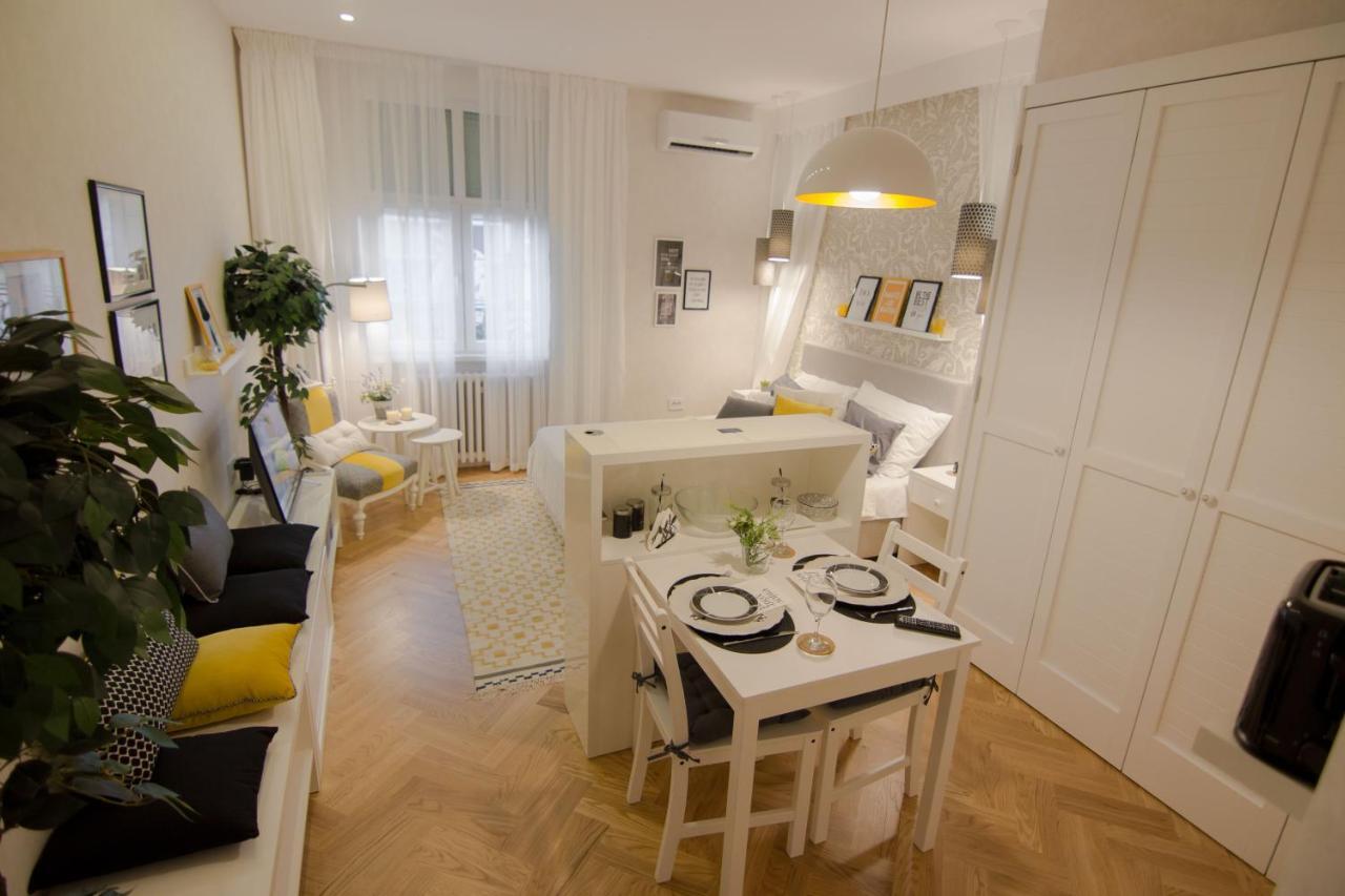 Appartamento Studio Stil Belgrado Esterno foto